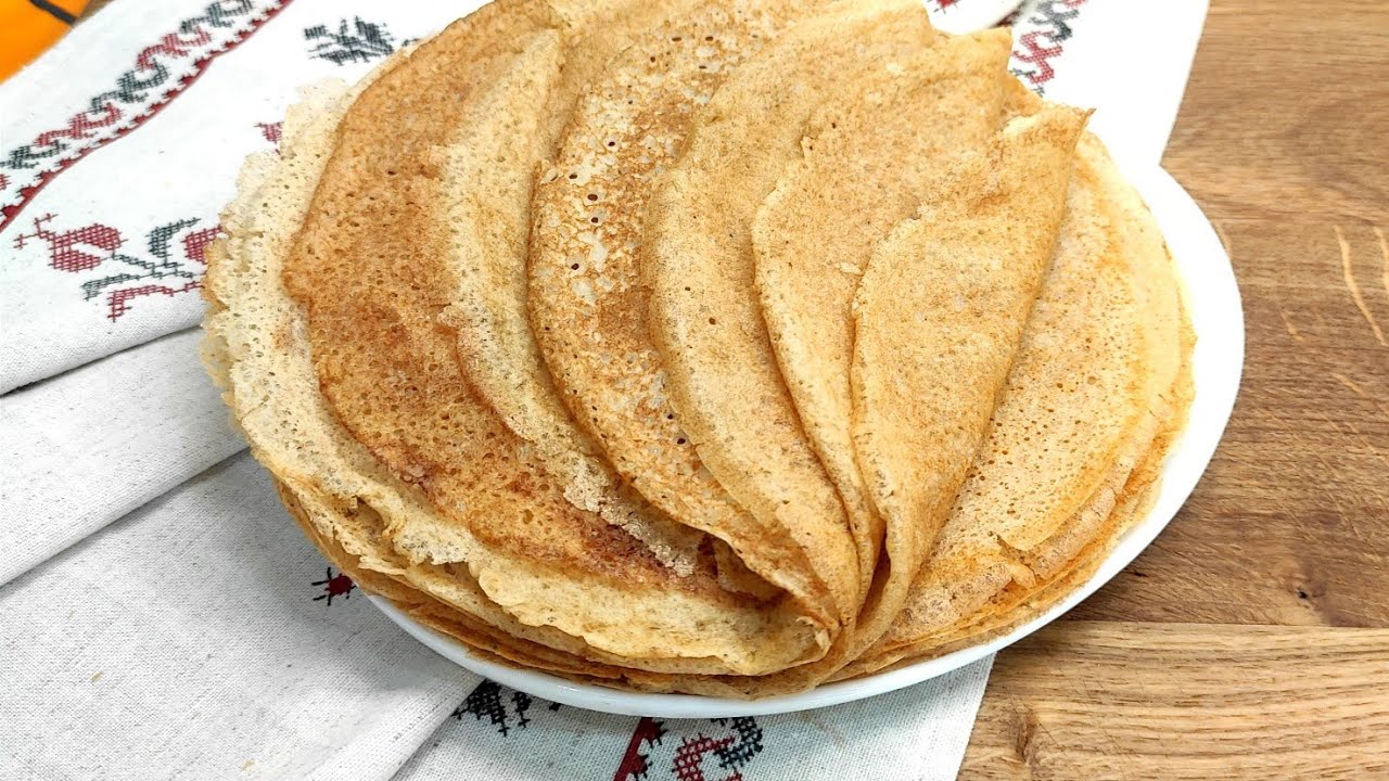 Полезные Цельнозерновые блины  без сахара. На вкус как обычные. Подходят при ПП и сахарном диабете