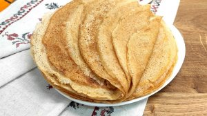 Полезные Цельнозерновые блины  без сахара. На вкус как обычные. Подходят при ПП и сахарном диабете