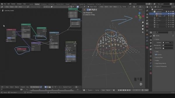 Proximity_Falloff(Близость_Спад)_Blender