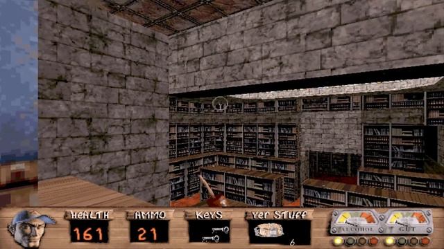REDNECK RAMPAGE 1997 прохождение на русском часть 14 BEAUDRY  MANSION Особняк Бодри