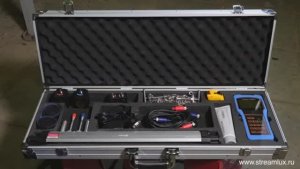 Портативный ультразвуковой расходомер StreamLux SLS-720P. Настройка