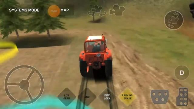 играем в Dirt Trucker с каналом Dima Bro