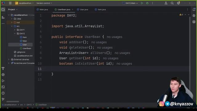 JAVA ООП МАРАФОН ИНКАПСУЛЯЦИЯ, ИНТЕРФЕЙС | АҚЖОЛ КНЯЗОВ смотреть онлайн
