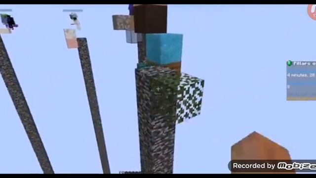 Нуб и Про играют в мини игру столбы против других игро? смотреть онлайн