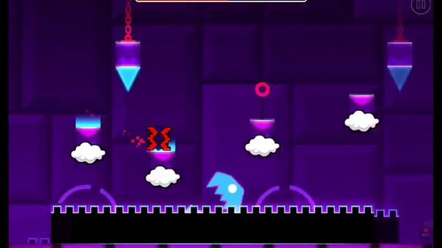 Прохождение 7 уровня в Geometry Dash World