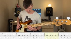 Агата Кристи - Ковер-вертолет (Кавер на бас гитаре + Таб