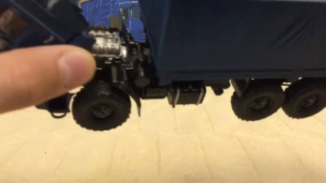 Итог сборки КАМАЗ 43118 рестайлинг