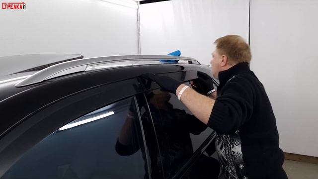 Дефлекторы (ветровики) окон 2D - PORSCHE CAYENNE (II + II рестайлин