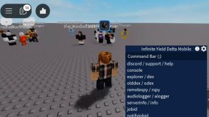 Команды в Infinite yeild! | ROBLOX DELTA