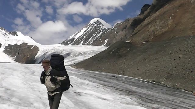Ледник Большой Актру.