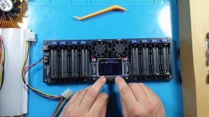 8 канальный тестер 18650