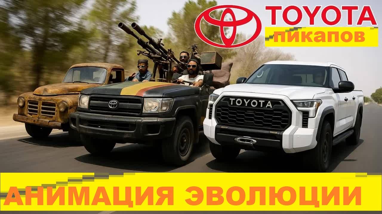 Эволюция Тойота пикап 1947 SB-2026 Hilux BEV ｜ Hilux, Tacoma смотреть онлайн