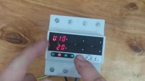 ESSTP1-100 настройка реле контроля фаз, ч.2