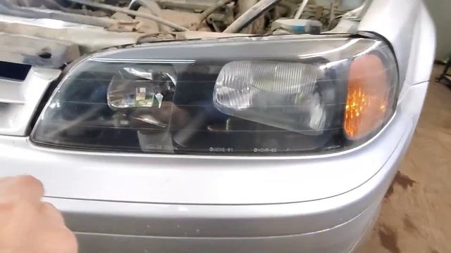 Город Братск. DENAUTO BRATSK. Полировка фар автомобиля Хонда