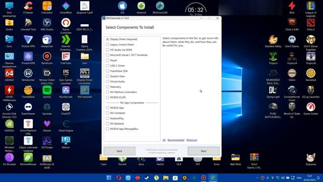 Установка чистых драйверов NVidia смотреть онлайн