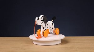 Каталка для малышей на веревочке "Собачка" HAPE