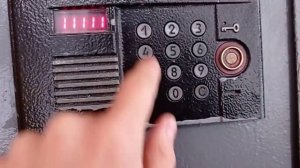 Звук ошибки на домофоне ELTIS DP400