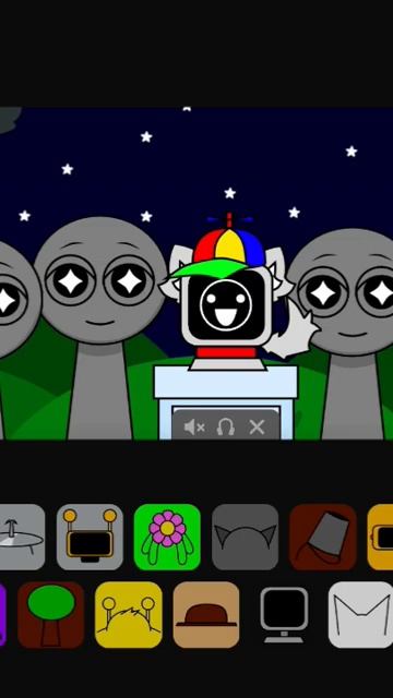 sprunki. новый год! смотреть онлайн