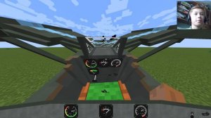 MineCraft {1.10.2} [Обзор Модов] №1 - FLIGHT SIMULATOR MOD