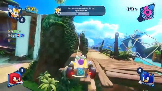 Соник гонки на пс 4