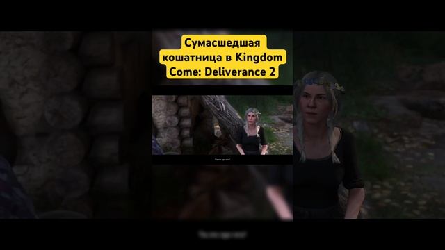 Сумасшедшая кошатница в Kingdom Come: Deliverance 2 #secret #gaming #kingdomco
