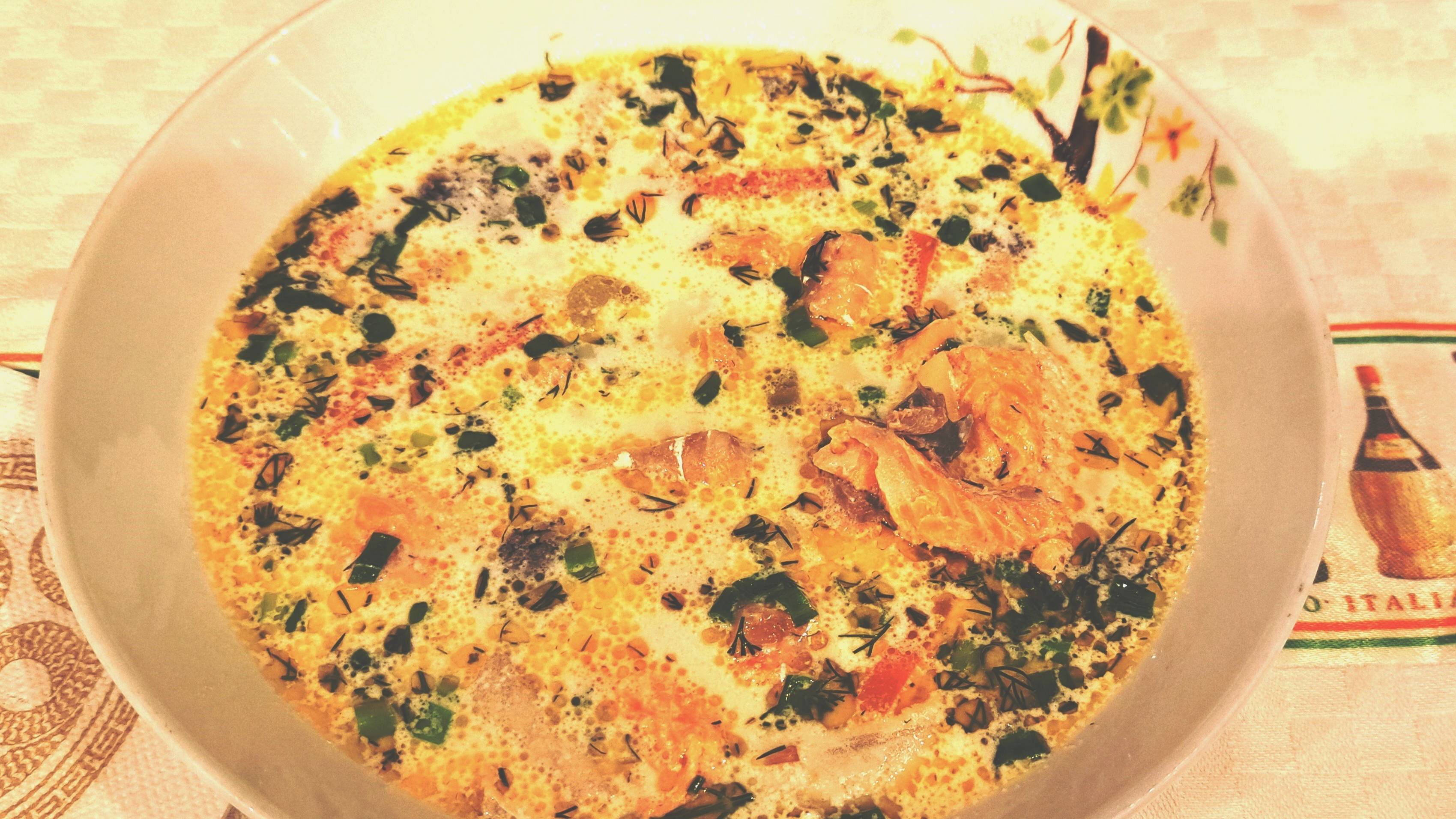 70. Лохикейтто- карело-финский  рыбный суп из форели.