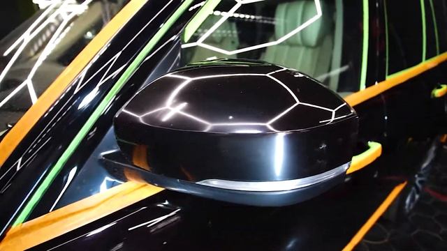 Полировка зеркала с плёнкой