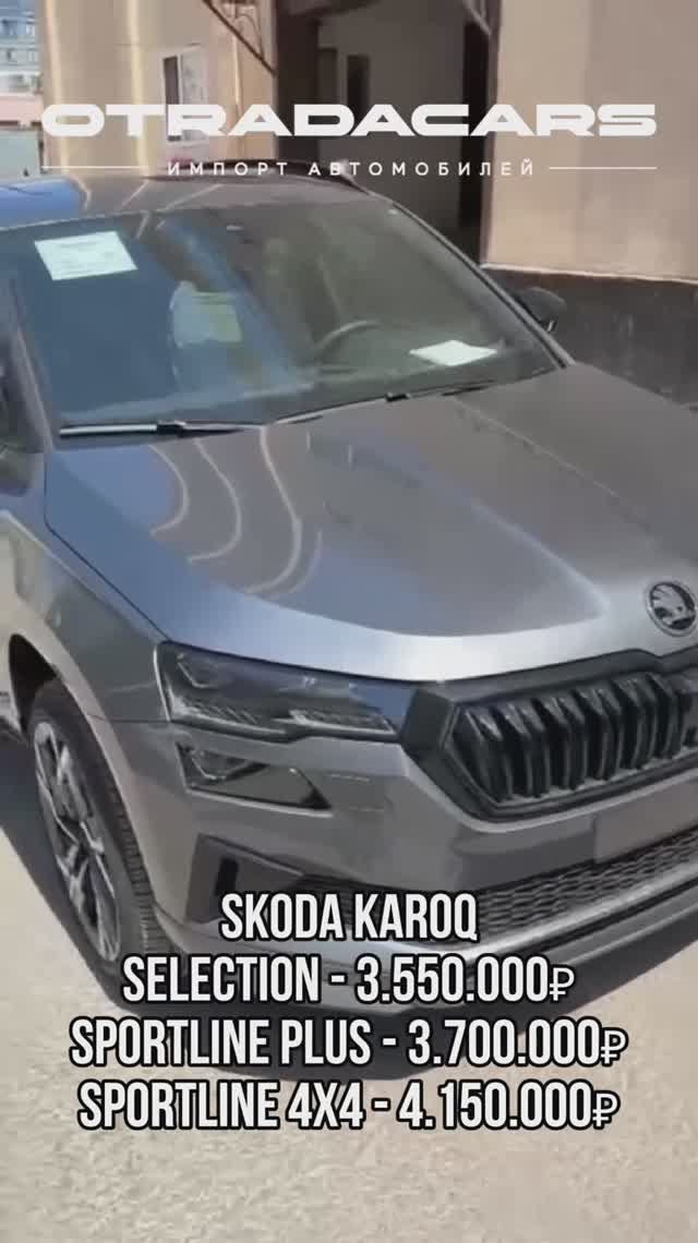 Skoda Karoq 2025 от 3,55 млн дилерский из Казахстана +7 (909) 914-03-09 смотреть онлайн
