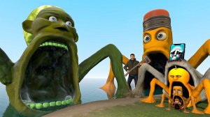 ВСЕ ИТАЛЬЯНСКИЕ ПОЖИРАТЕЛИ МОРЕЙ С ИСКУССТВЕННЫМ ИНТЕЛЛЕКТОМ ПРОТИВ НОВОГО ПОЖИРАТЕЛЯ МОРЕЙ ЛИН ГАНГ