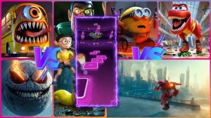 8 Монстров, выполняющих задание - Вращающееся колесо 15