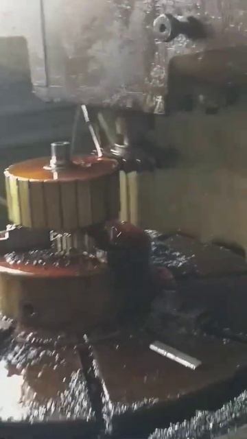 зубо расточной станок.из6отовление шестерни смотреть онлайн