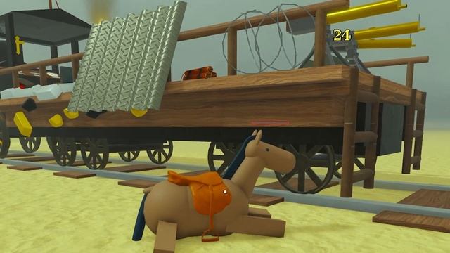 ВПЕРВЫЕ ПРОШЕЛ МЕРТВЫЕ РЕЛЬСЫ | Dead Rails в Роблокс смотреть онлайн