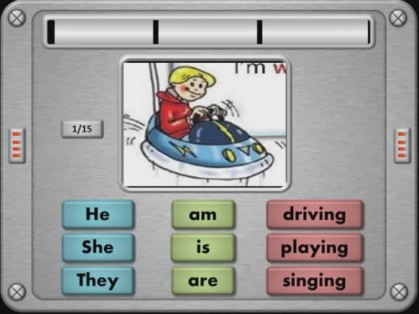 Present Continuous with fun