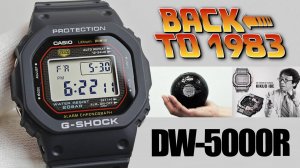 Обзор Casio DW-5000R-1A / возвращение легенды спустя 40 лет / модель 2024 года