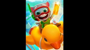 Говорящий Том бег за золотом