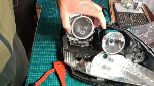 Mercedes benz ML350 W164 Восстановление фар