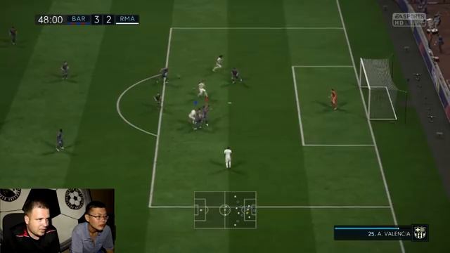 ЛЕВЫЕ ЗАЩИТНИКИ ПРОТИВ ПРАВЫХ ЗАЩИТНИКОВ В ФИФА 18 смотреть онлайн