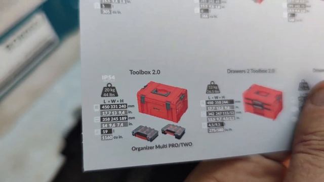 Ящик для инструментов Qbrick System PRO TOOLBOX 2.0 RED ULTRA HD смотреть онлайн