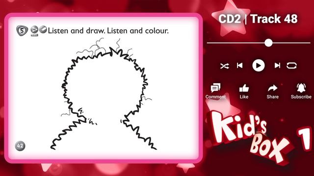 Kid's Box 1 FULL AUDIO Unit 6 · My face смотреть онлайн