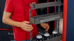 Двухуровневая бутылочница EVA Dark Side