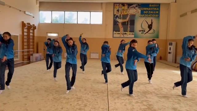 группа Д.Уткировой, показательный номер для этапа Куб?