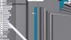 Shapr3d - моделирование дверей с фрезеровкой