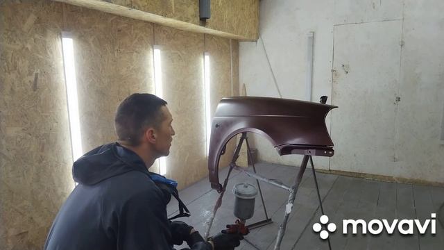 Как покрасить крыло на  Lada Priora! 2 июня 2024 г.