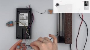 Подключение электромагнитного замка и кнопки выхода.