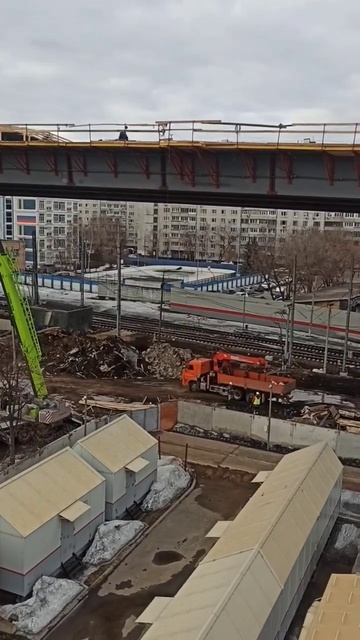 Мосты строим. #бетононасос #миксер #камаз #мосты #путеп? смотреть онлайн