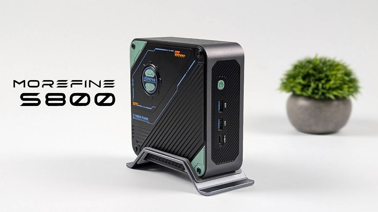 Morefine S800 Hands On Review, Could This Tiny PC Replace Your Desktop? смотреть онлайн