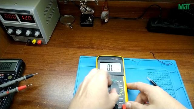 Мультиметр DT 9205A смотреть онлайн