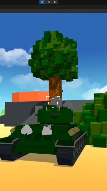 Новая Механика Объектов! Tanks Simulator 0.6.1 Alpha на Unity