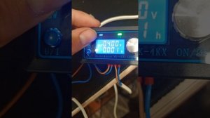 Тест Регулируемого DC DC преобразователя ZK-4KX подключил