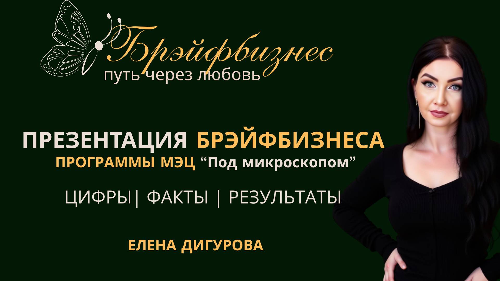 БРЭЙФБИЗНЕС под микроскопом. Цифры Факты Результаты смотреть онлайн